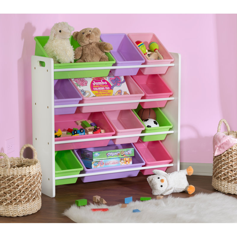 Zoomie Kids Toy Storage Plastic Crate & Reviews Wayfair